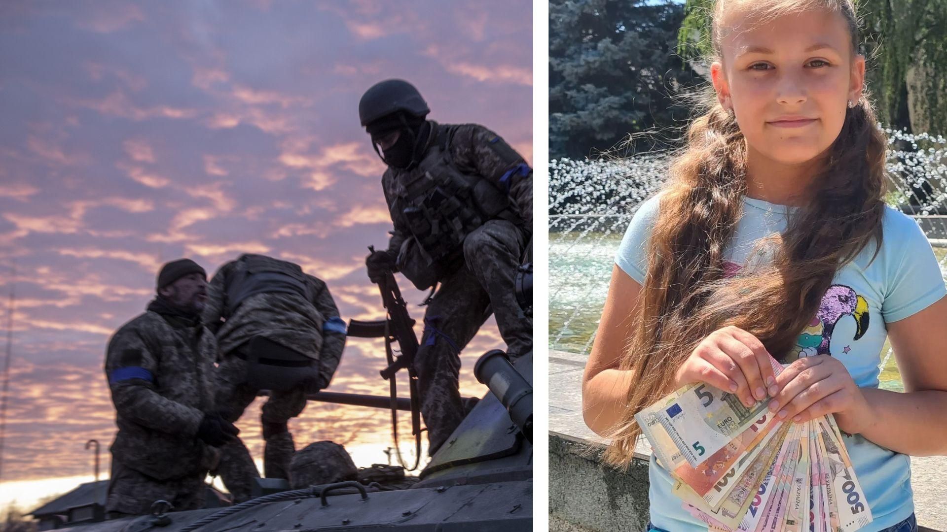 9-річна дівчинка з Закарпаття віддала гроші з дня народження на ЗСУ 9-річна дівчинка з Закарпаття віддала гроші з дня народження на ЗСУ