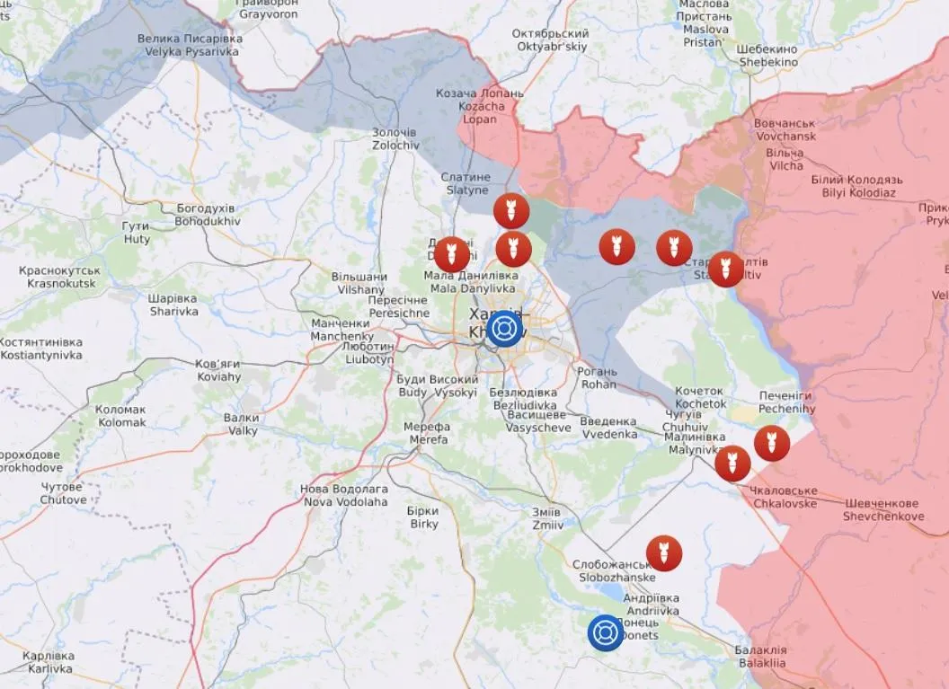 Ситуаця на Харківщині 25 липня Ситуаця на Харківщині 25 липня