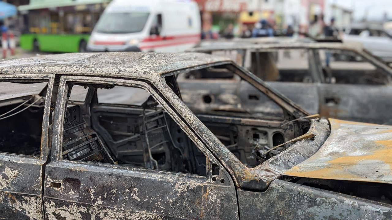 Наслідки обстрілу Харкова 21 липня Наслідки обстрілу Харкова 21 липня