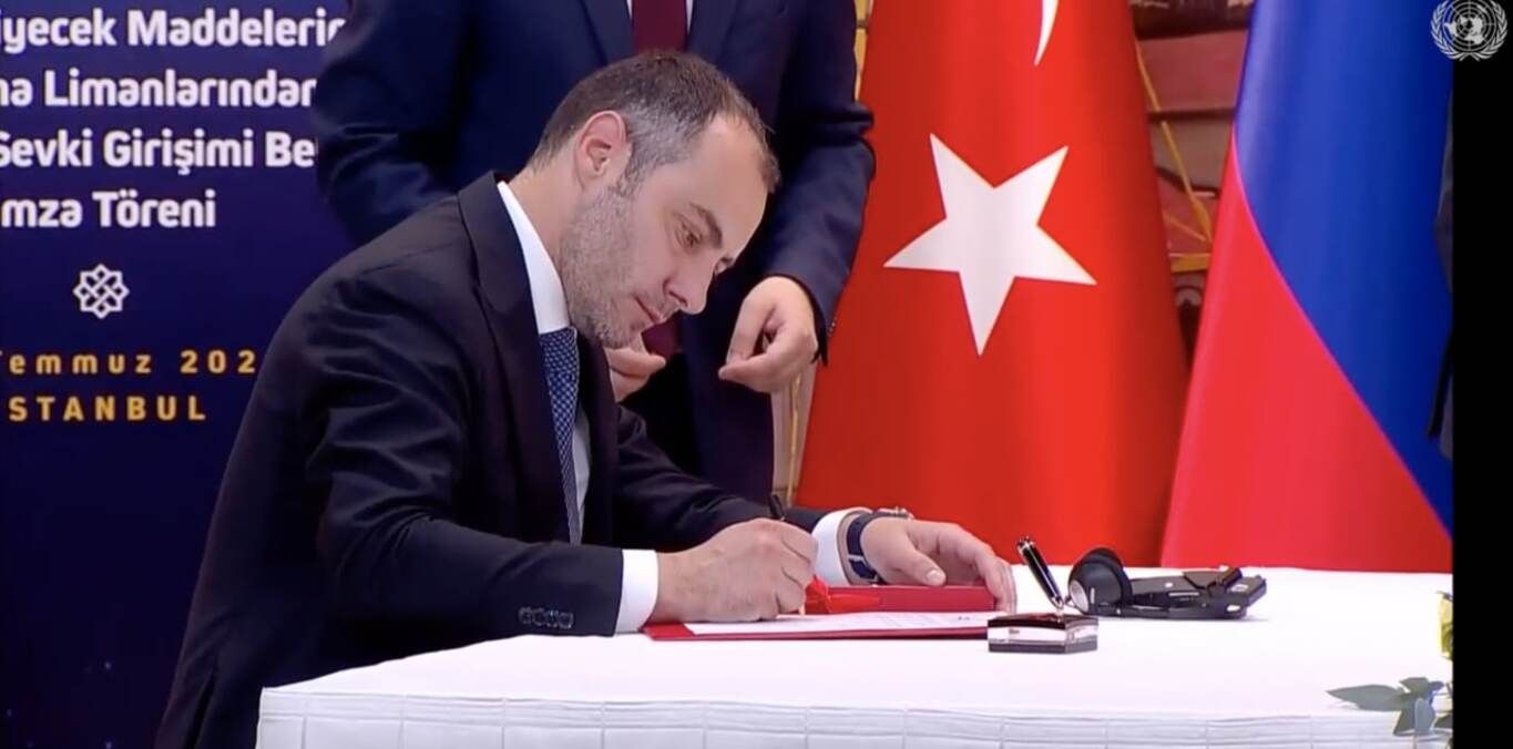 Соглашение о вывозе зерна из Украины – в Мининфраструктуры объяснили ее важность Соглашение о вывозе зерна из Украины – в Мининфраструктуры объяснили ее важность