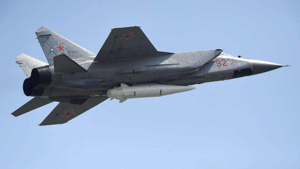 Для чого росія береже високоточні ракети Кинджал Для чого росія береже високоточні ракети Кинджал