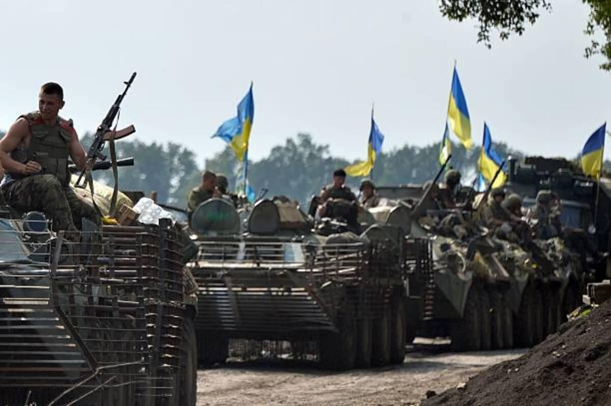 Украинские военные Украинские военные