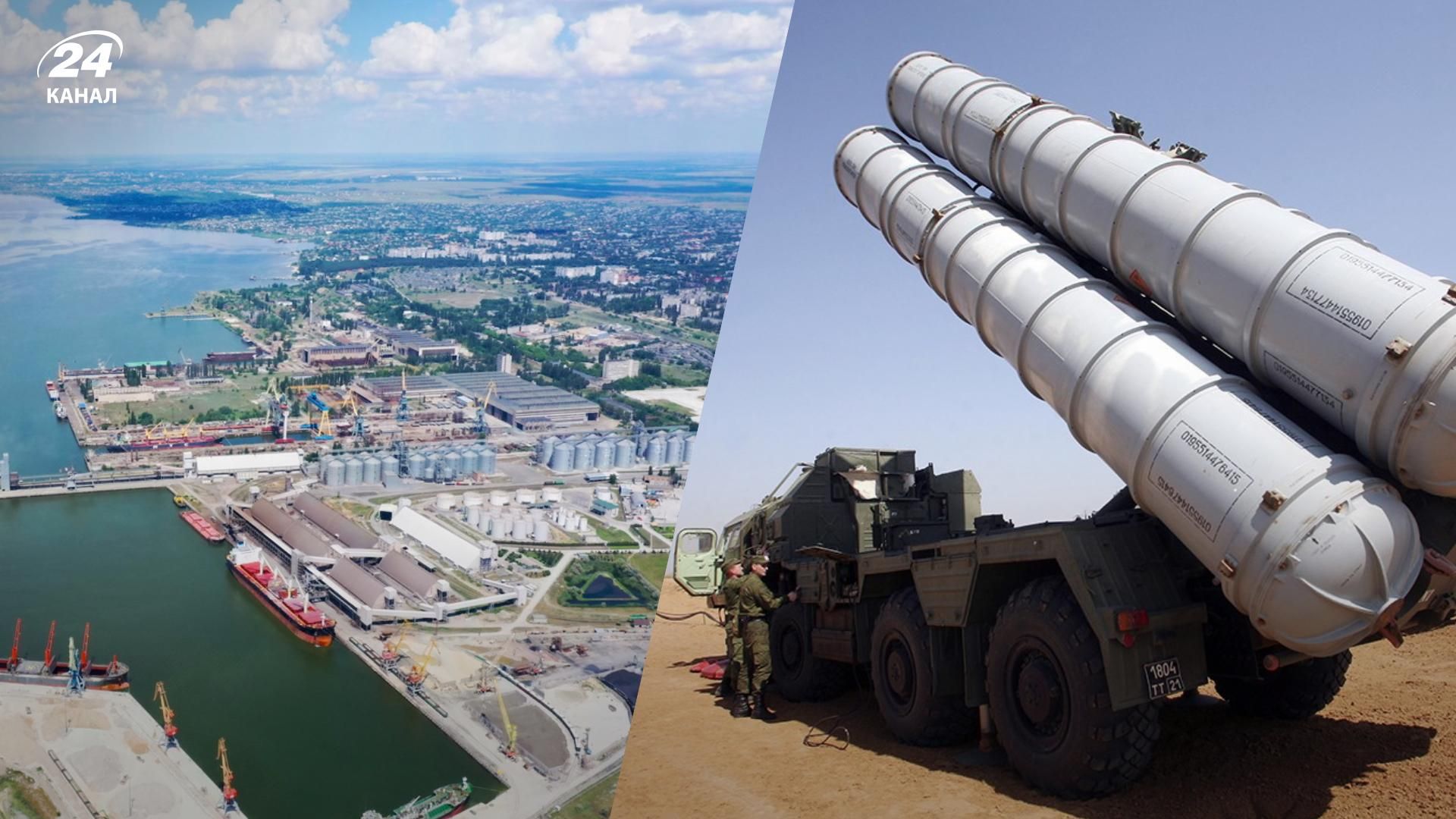 Ракетный удар Николаева 23.07.2022 - враг попал в продовольственный склад