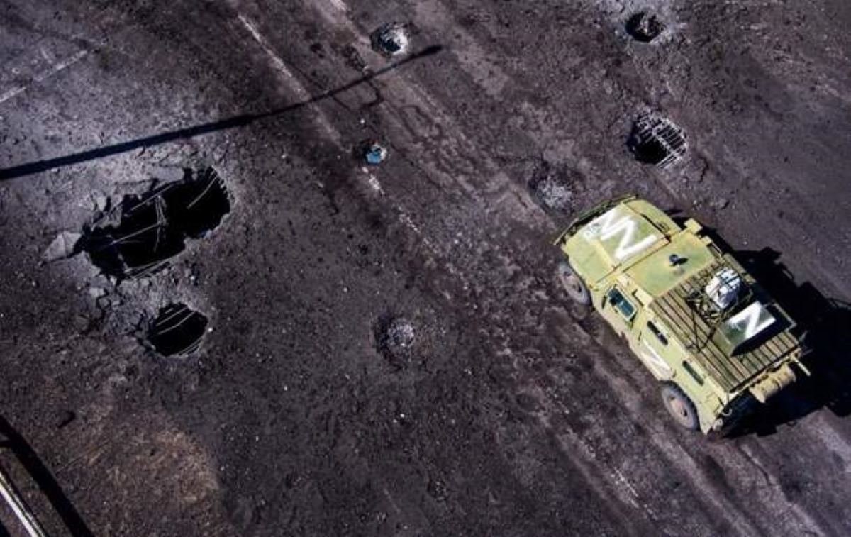 Пошкоджений Антонівський міст