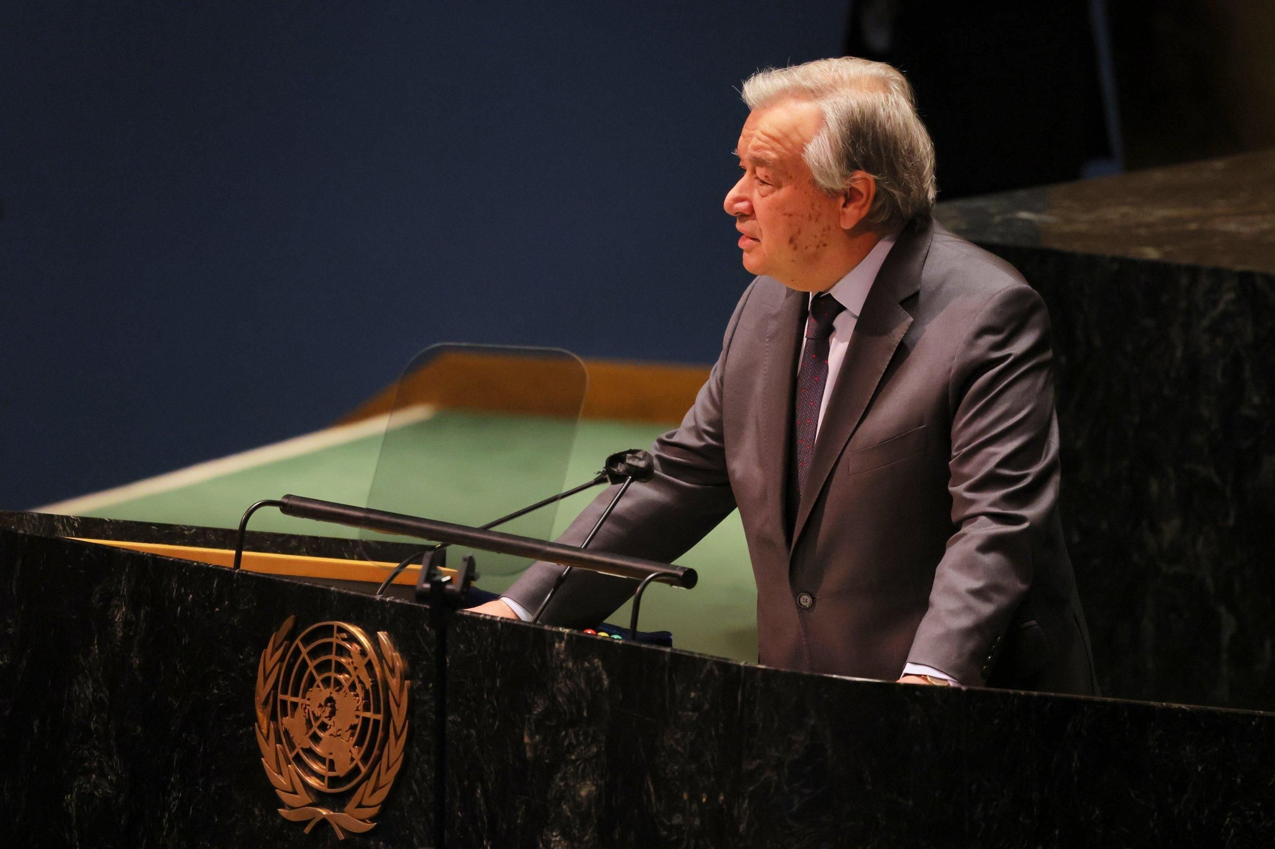 Генсек ООН Антоніу Гутерреш Генсек ООН Антоніу Гутерреш