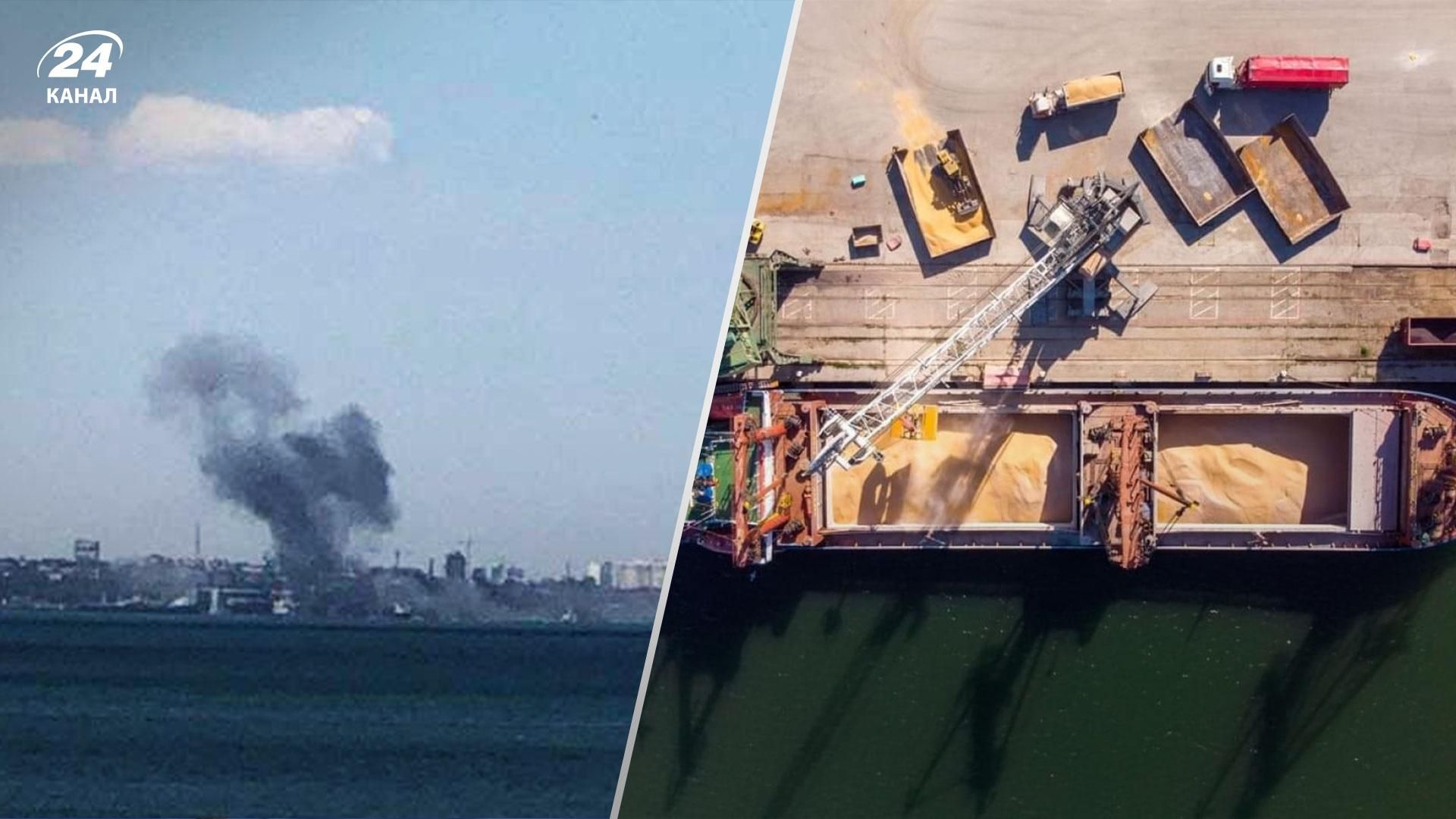 Україна експортуватиме зерно морем, попри цинічну атаку росіян по порту Одеси