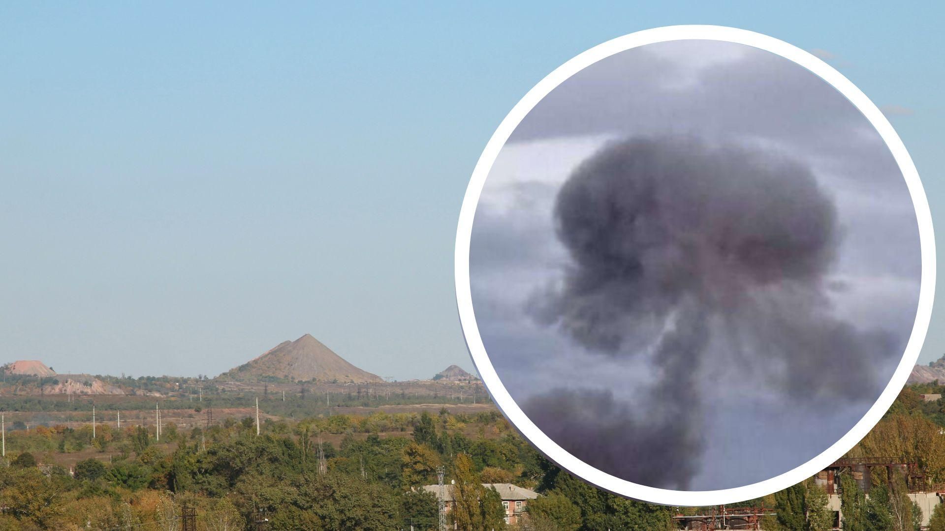 Місцеві повідомляють про вибухи у Горлівці Місцеві повідомляють про вибухи у Горлівці