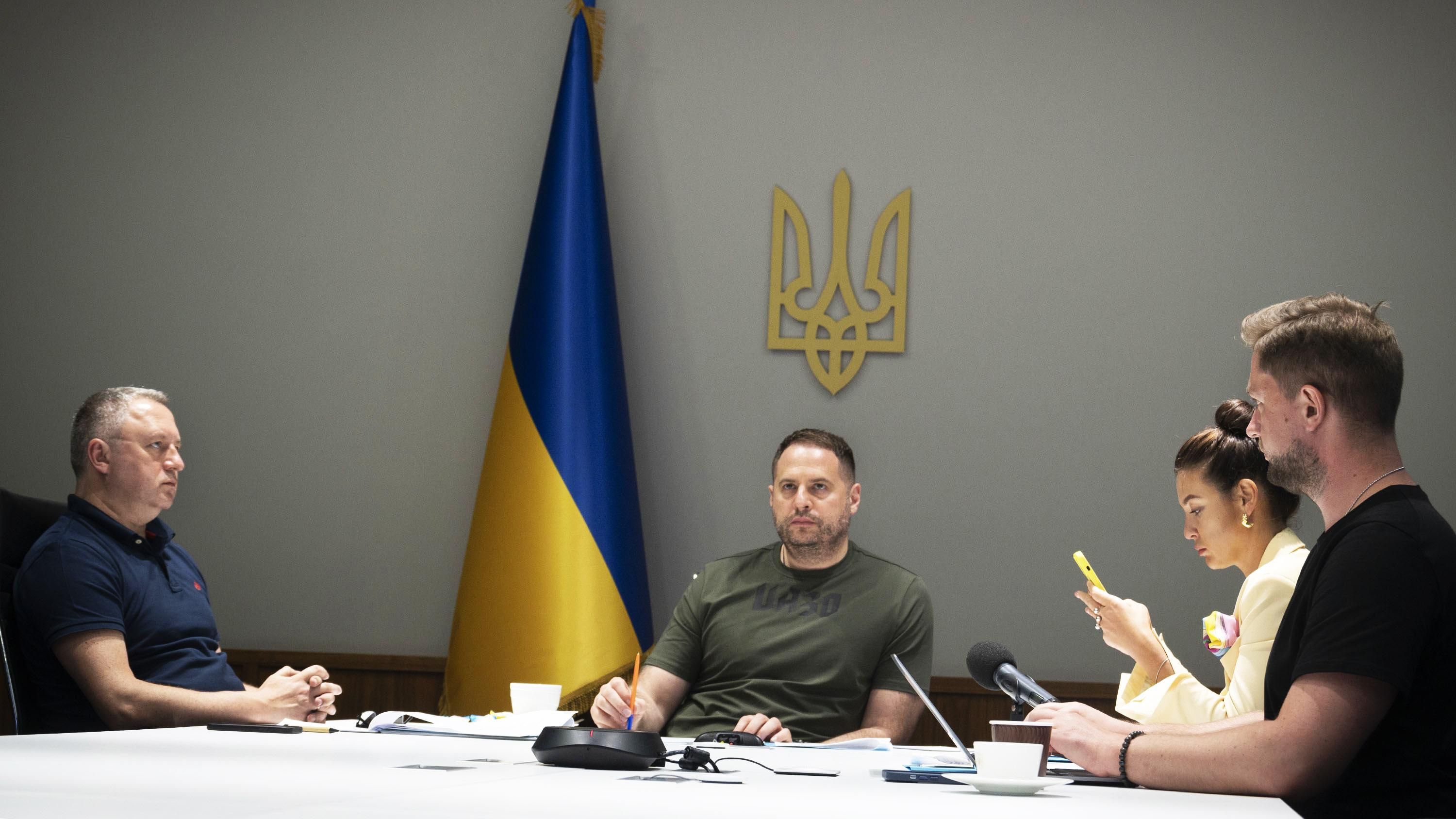 Пройшло засідання міжнародної групи ОП з гарантій безпеки Пройшло засідання міжнародної групи ОП з гарантій безпеки