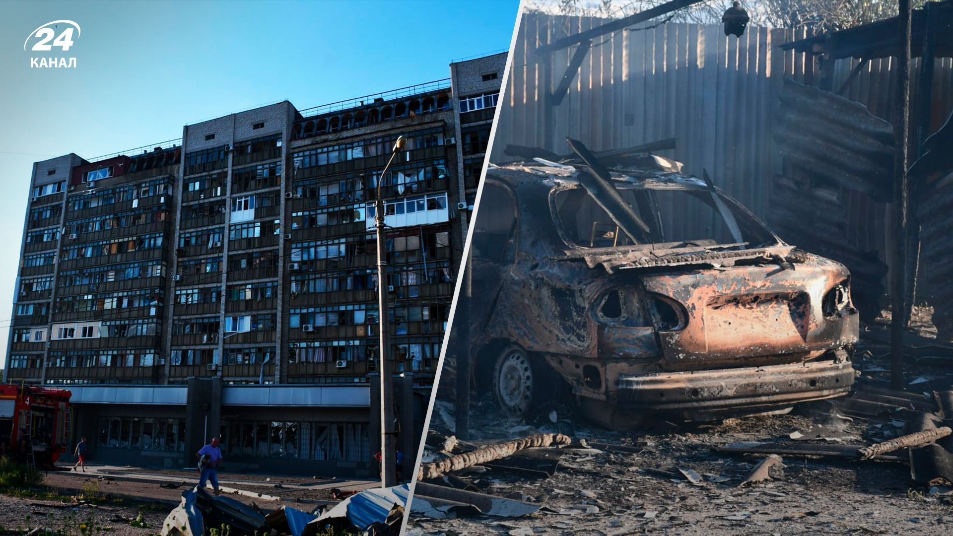 Ракетні обстріли Миколаєва 23 - 24 липня 2022 - фото руйнувань