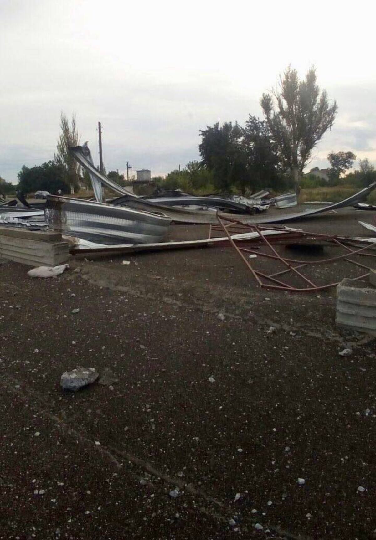 Последствия обстрела Запорожской области Последствия обстрела Запорожской области