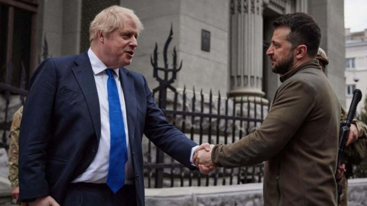 Джонсон выступит в украинском парламенте Джонсон выступит в украинском парламенте