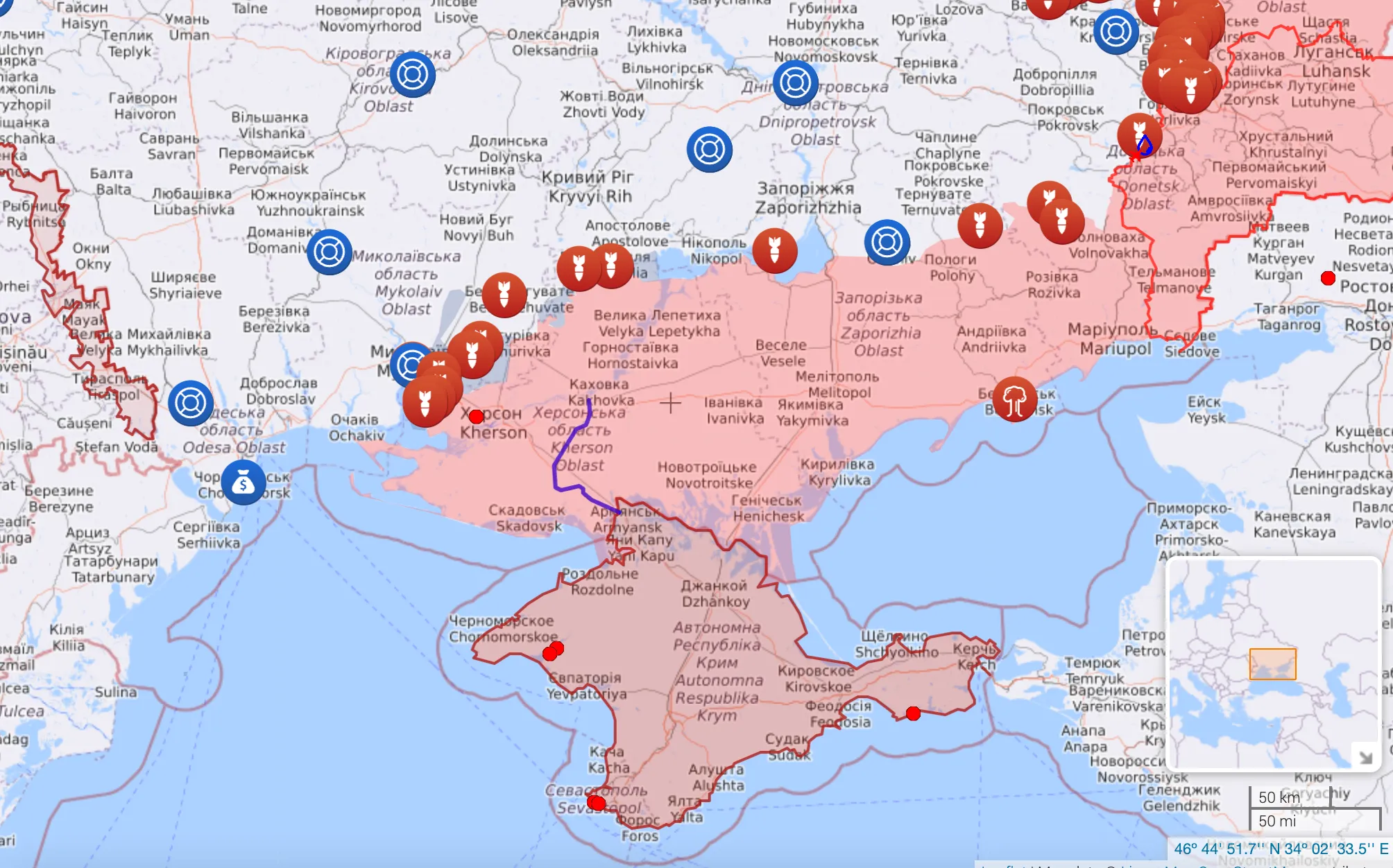 Ситуація на Півдні України Ситуація на Півдні України