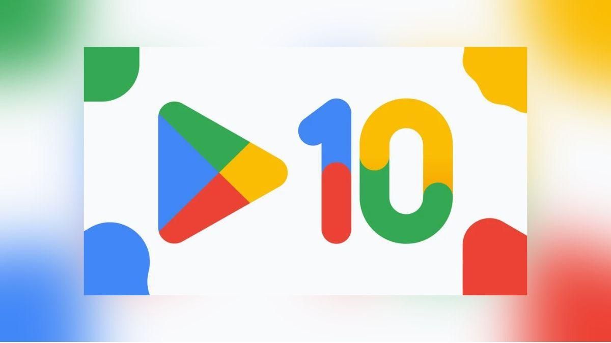 Обновленный логотип Google Play