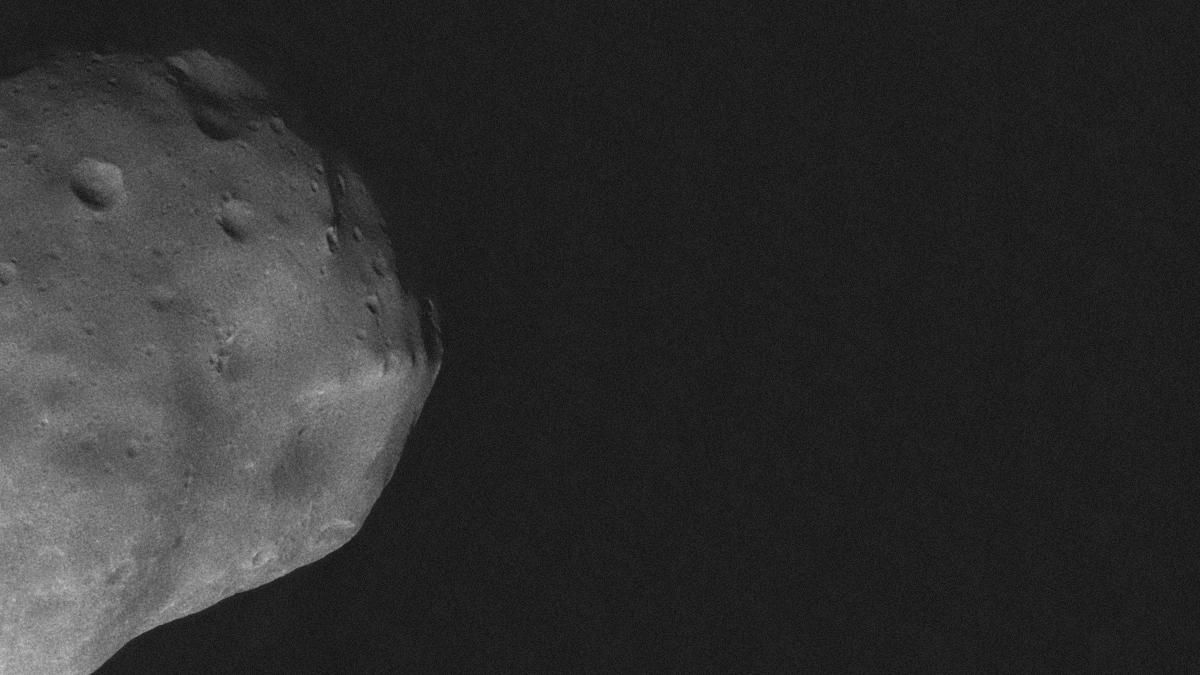 Китай показал снимок Фобоса, спутника Марса, сделанный аппаратом Tianwen-1 - Техно Китай показал снимок Фобоса, спутника Марса, сделанный аппаратом Tianwen-1 - Техно