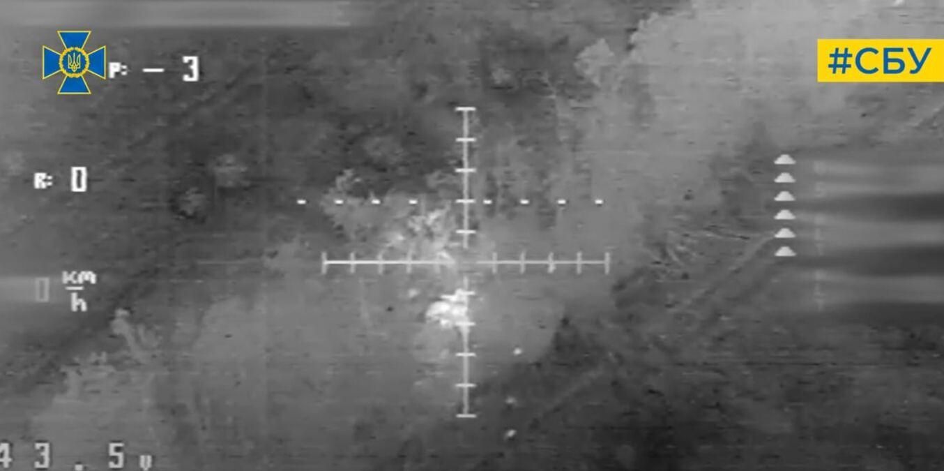 Военная контрразведка СБУ уничтожила вражескую технику Военная контрразведка СБУ уничтожила вражескую технику