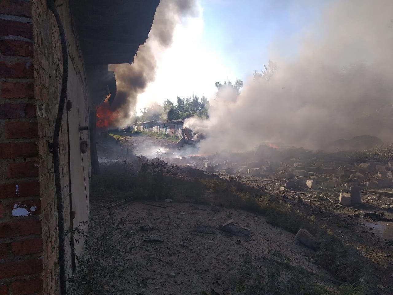 Оккупанты снова атаковали Бахмут Оккупанты снова атаковали Бахмут