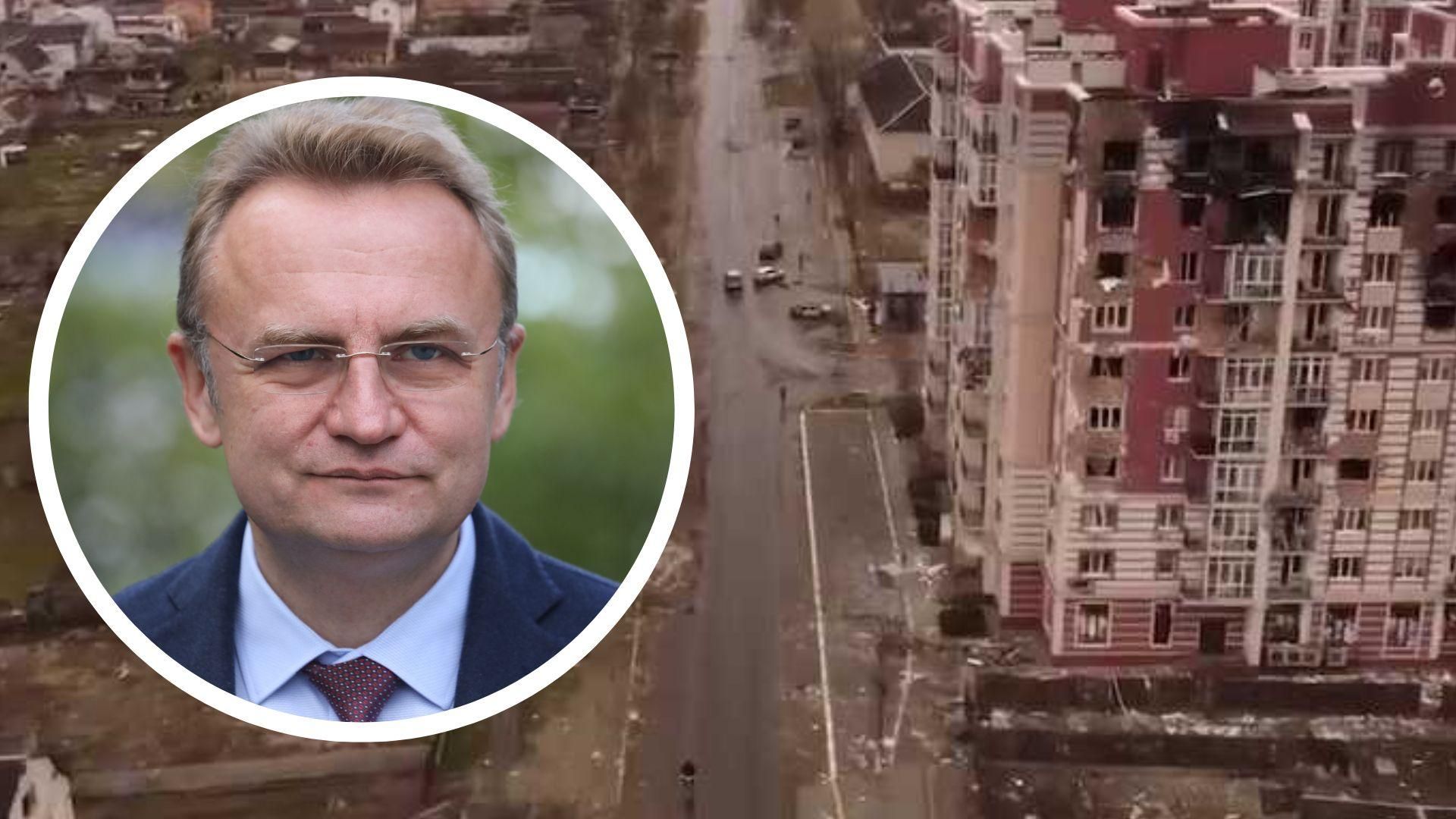 Садовий про гроші на відбудову для українських міст Садовий про гроші на відбудову для українських міст