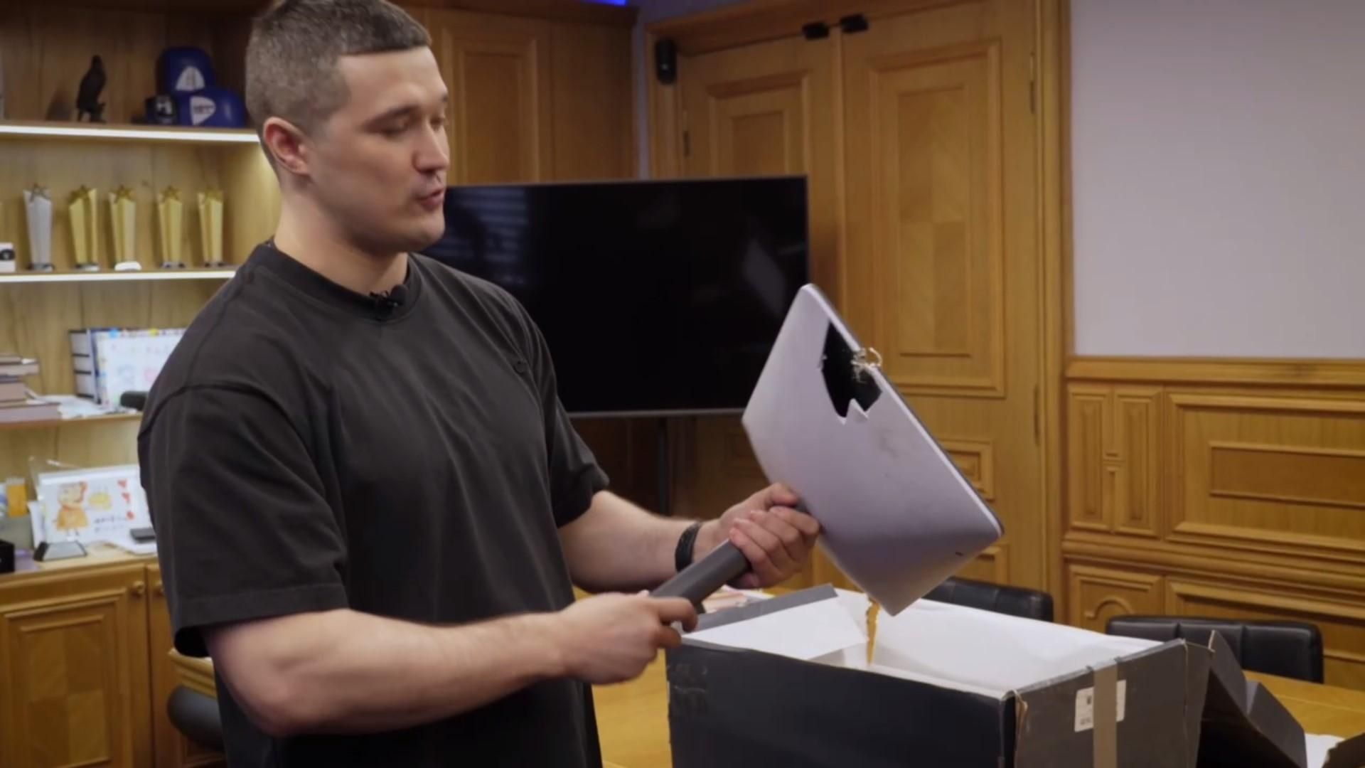 Федоров показав бойовий Starlink Федоров показав бойовий Starlink