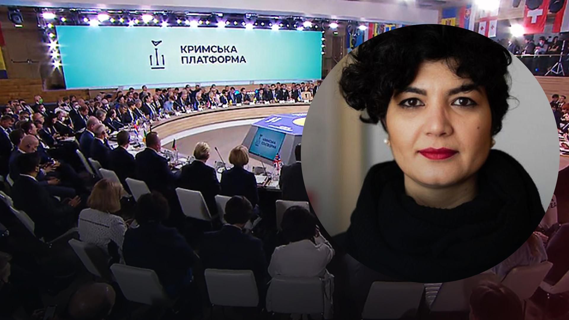Таміла Ташева про саміт Кримської платформи-2022 Таміла Ташева про саміт Кримської платформи-2022