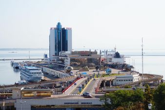 В Одесском порту вспыхнул пожар