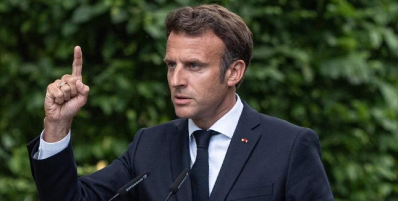 Макрон про війну в Україні - президент Франції назвав Росію колоніальною державою - 24 Канал Макрон про війну в Україні - президент Франції назвав Росію колоніальною державою - 24 Канал