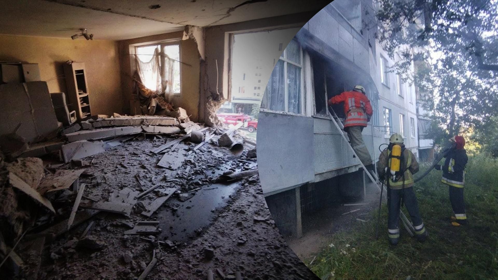 Ворог обстріляв Чугуєв, що на Харківщині, – фото пошкодженої багатоповерхівки