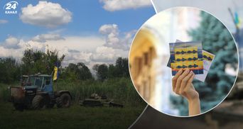 На поле Харьковщины погасили марку "Добрый вечер": туда привезли трофейную технику оккупантов На поле Харьковщины погасили марку "Добрый вечер": туда привезли трофейную технику оккупантов