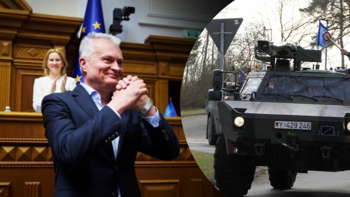 Литва виділила Україні 10 бронемашин та надасть антидрони - візит Наусєди