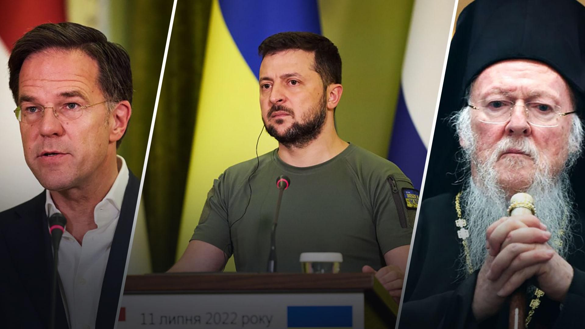 Зеленський провів телефонні розмови із Варфоломієм і Рютте - Новини України Зеленський провів телефонні розмови із Варфоломієм і Рютте - Новини України