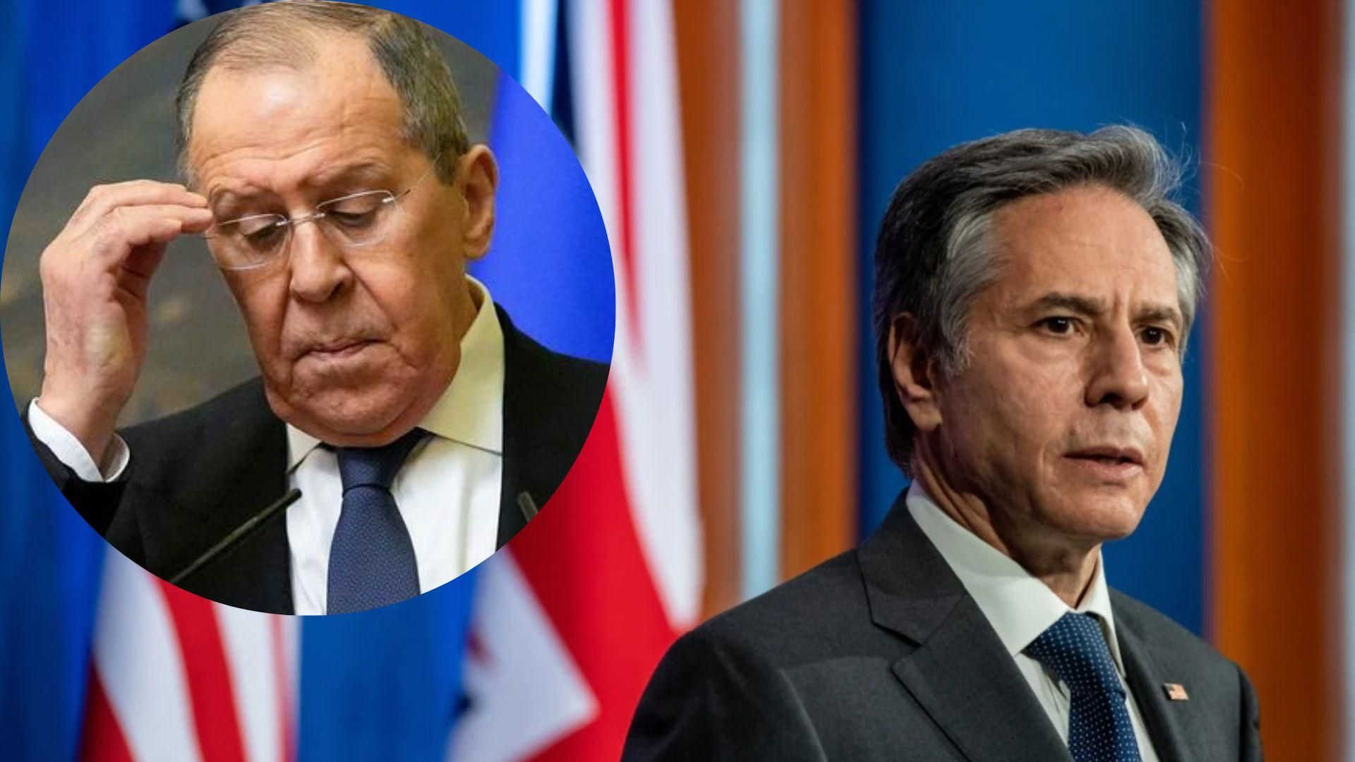 Блинкен подзвил Лаврову впервые с начала полномасштабной войны Блинкен подзвил Лаврову впервые с начала полномасштабной войны