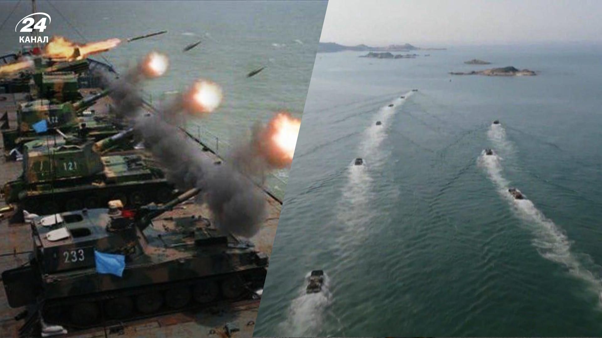 Китай проводит масштабные морские учения - 24 Канал Китай проводит масштабные морские учения - 24 Канал