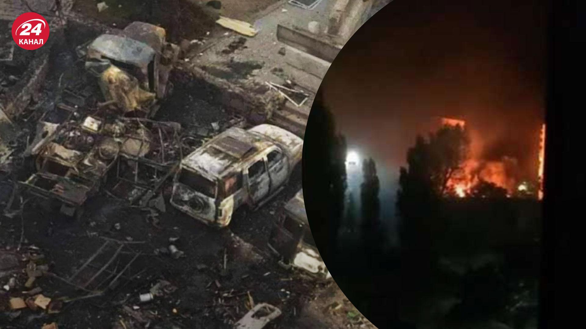 Уничтожили авто с боекомплектом – детали взрыва в Энергодаре - 24 Канал