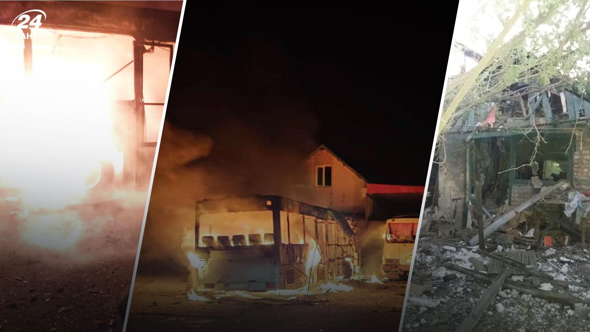 Последствия вражеских обстрелов Никополя 31 июля Последствия вражеских обстрелов Никополя 31 июля