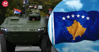 На границе Сербии и Косово неспокойно: звучат сирены и слышны звуки выстрелов