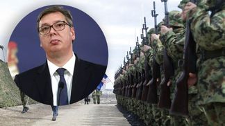 Вучич посеред ночі прибув до Генштабу: після засідання закликав світ вплинути на Косово