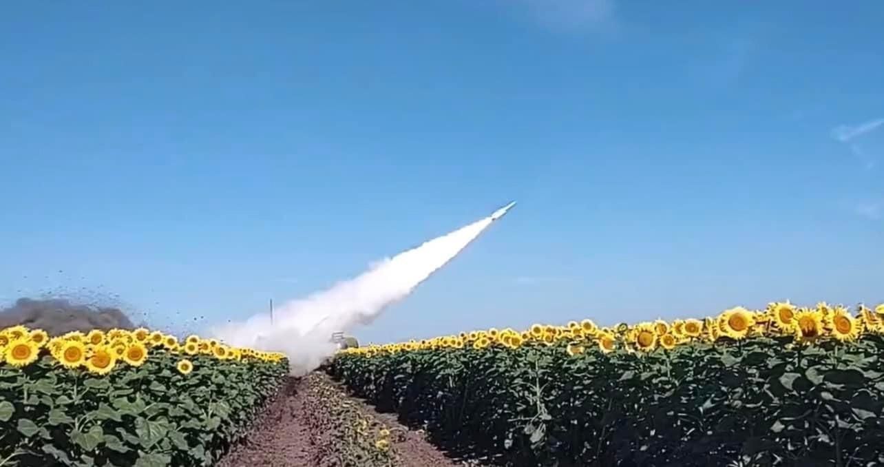 Потери оккупантов - ВСУ показали видео уничтожение беспилотника росии в подсолнечном поле - 24 Канал
