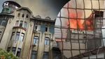 У центрі Одеси загорівся історичний будинок: кадри з місця події