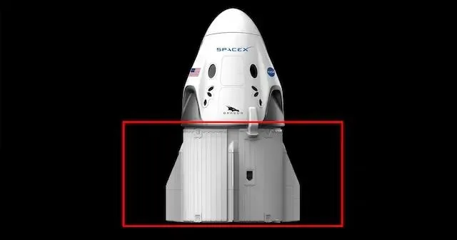 Это изображение показывает вероятную секцию корабля, часть которой попала на ферму Это изображение показывает вероятную секцию корабля, часть которой попала на ферму