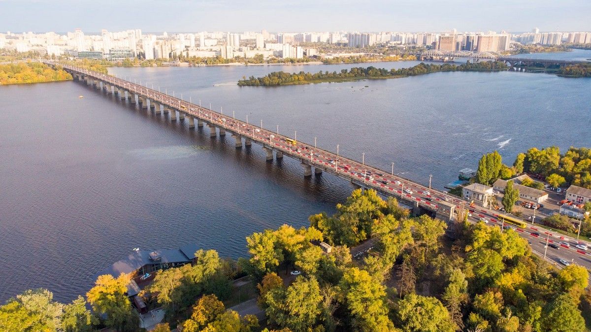 Мост Патона в Киеве