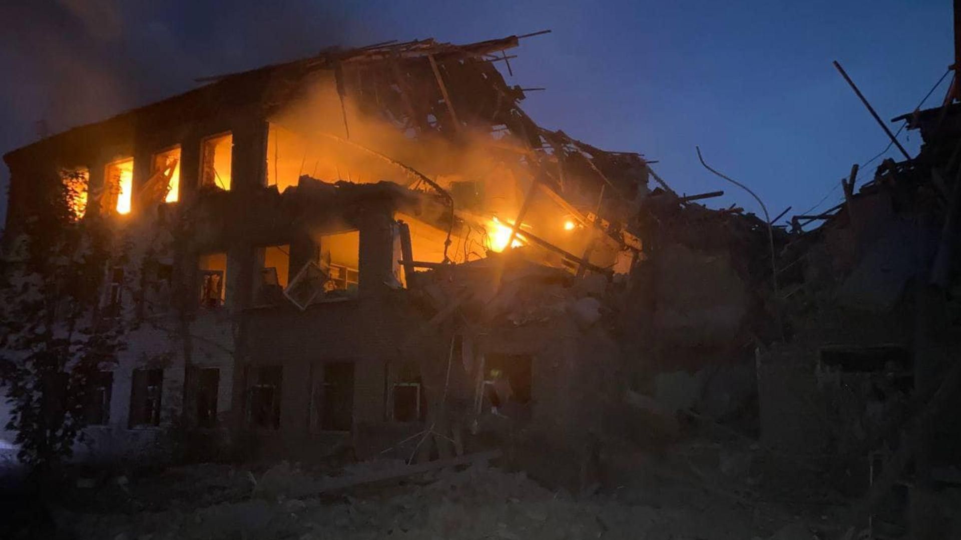 россияне разрушили школу-интернат россияне разрушили школу-интернат