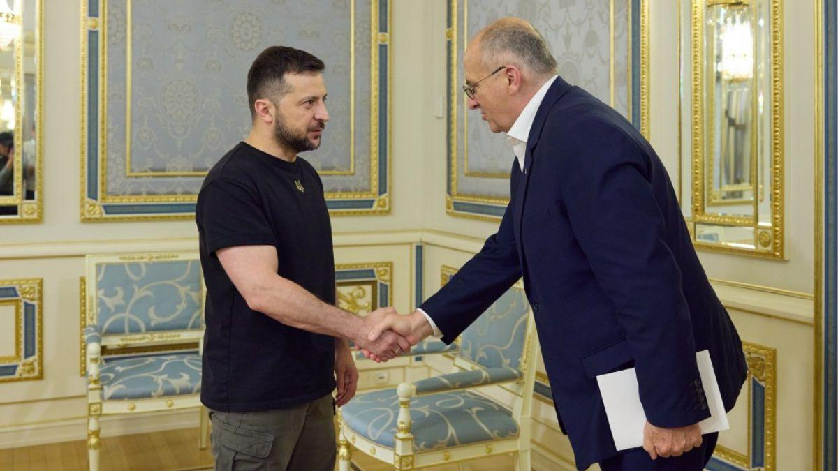 Зеленский встретился с главой ОБСЕ Збигневом Рау: говорили об оборонной помощи