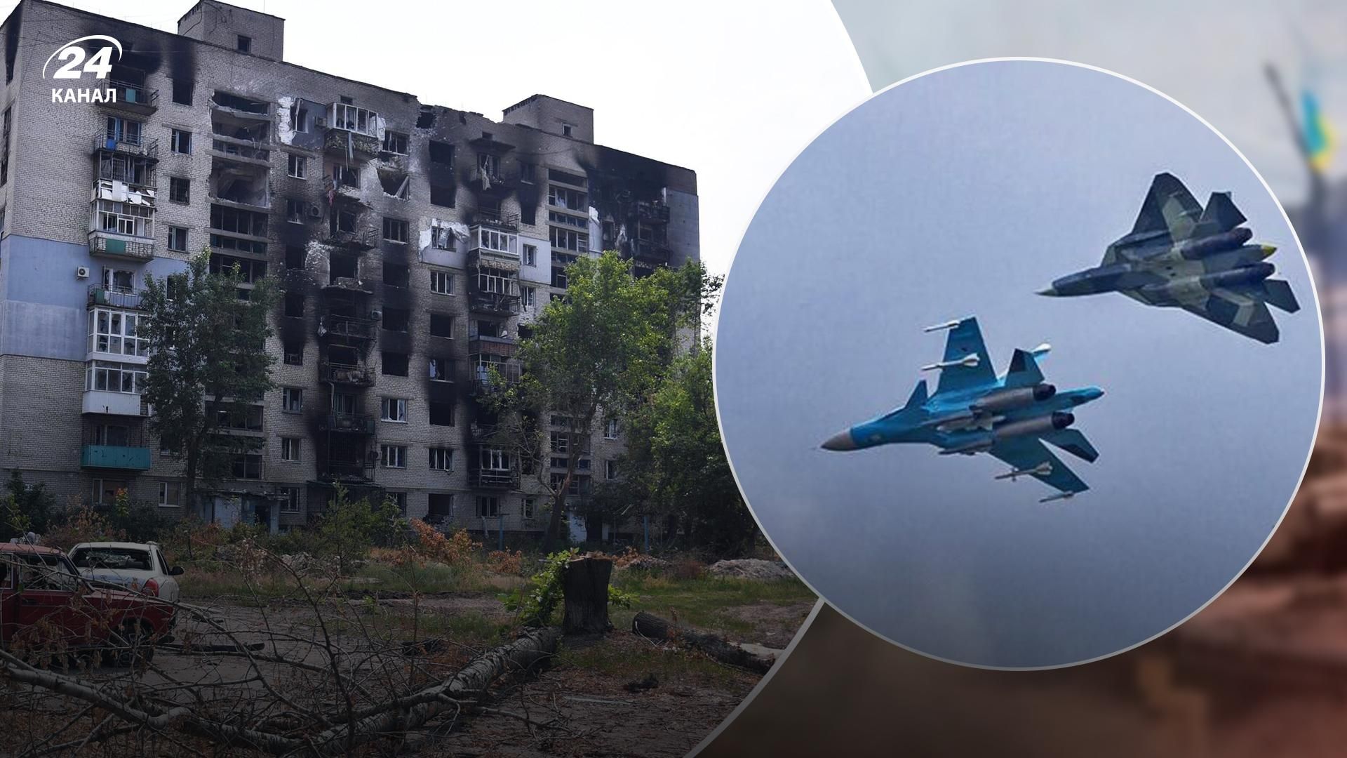 оккупанты все чаще применяют авиацию на Донбассе