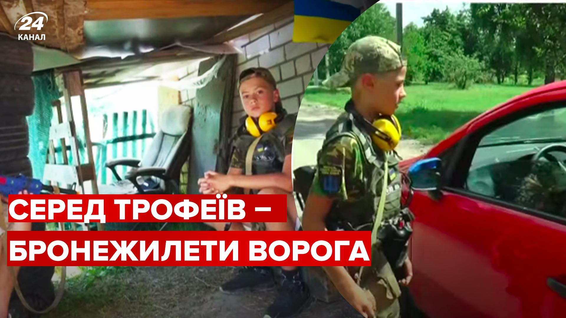 На Харківщині підлітки, що пережили окупацію, влаштували блокпост - відео 24 Канал