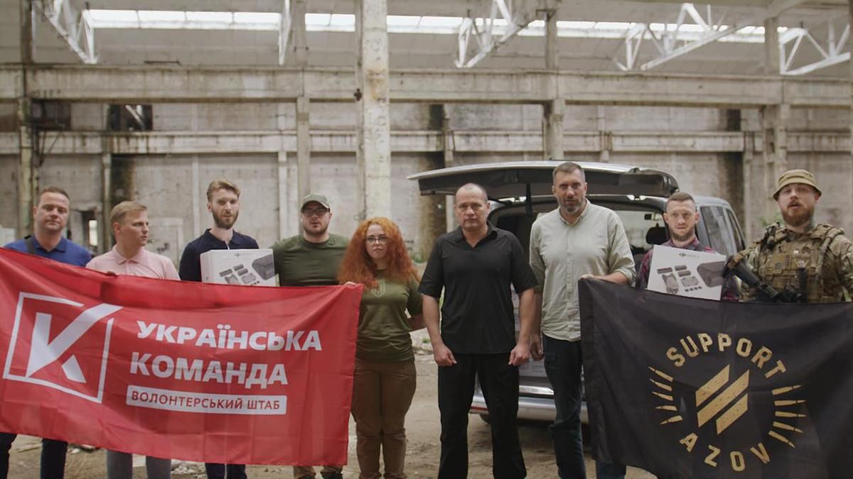 Волонтерский штаб передал воинам ССО "Азов" дроны Mavic 3, – Палатный