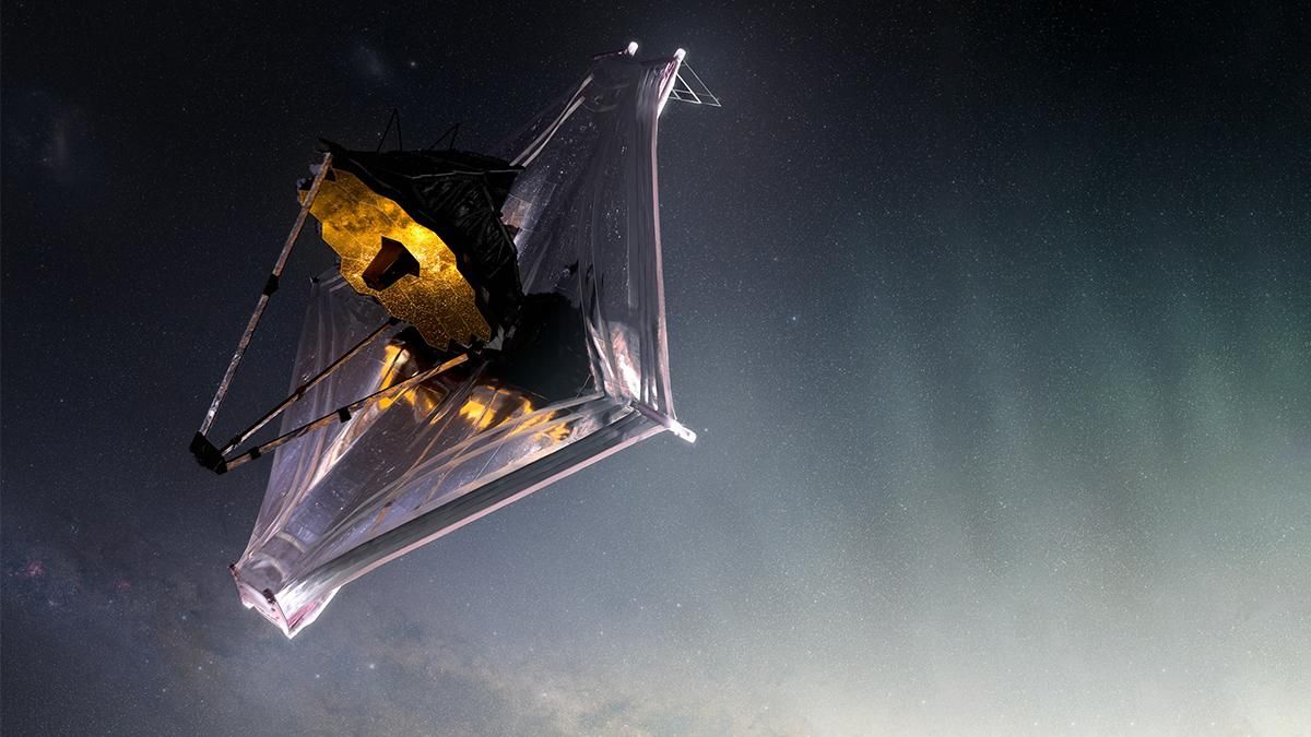 James Webb сфотографировал галактику Колесо Телеги - Техно
