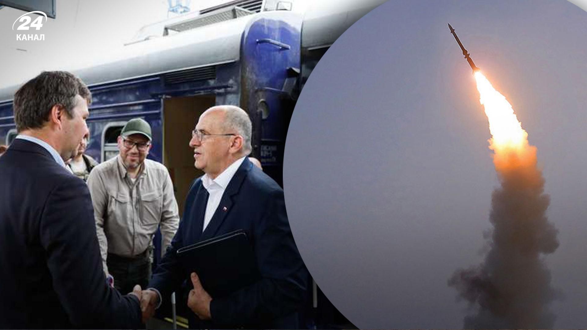 Польша связала ракетный удар по Львовской области с приездом в Украину Збигнева Рау Польша связала ракетный удар по Львовской области с приездом в Украину Збигнева Рау