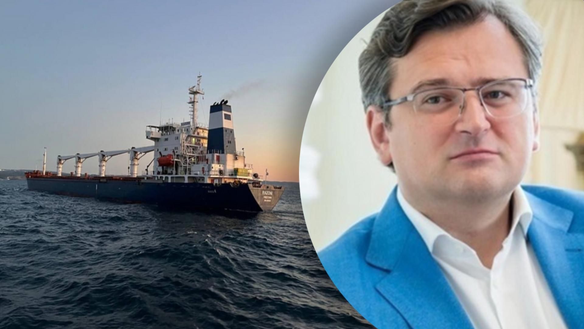 Кулеба прокомментировал экспорт зерна Кулеба прокомментировал экспорт зерна