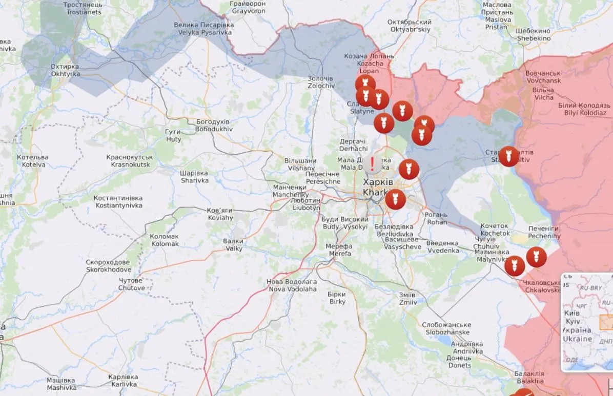 карта боевых действий на 5 августа карта боевых действий на 5 августа