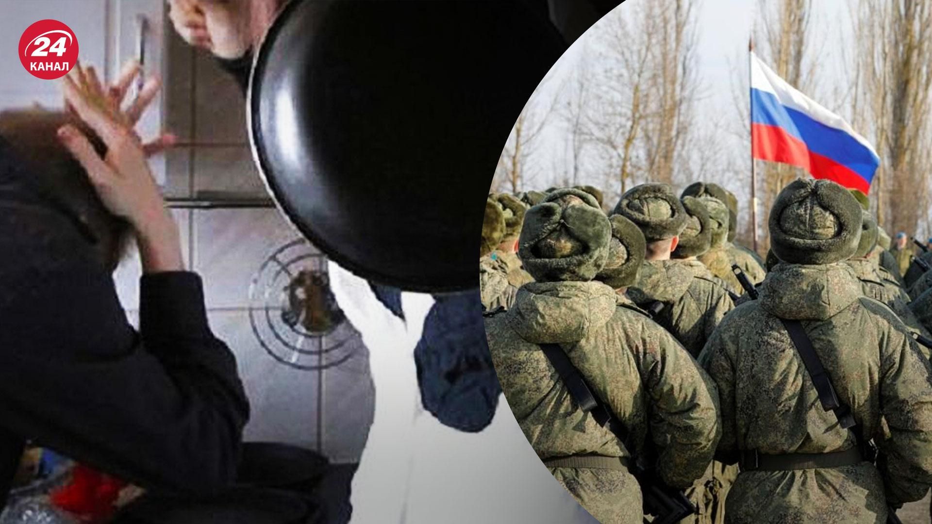 В Крыму женщина избила сковородкой мужчину за поддержку войны против Украины - 24 Канал В Крыму женщина избила сковородкой мужчину за поддержку войны против Украины - 24 Канал