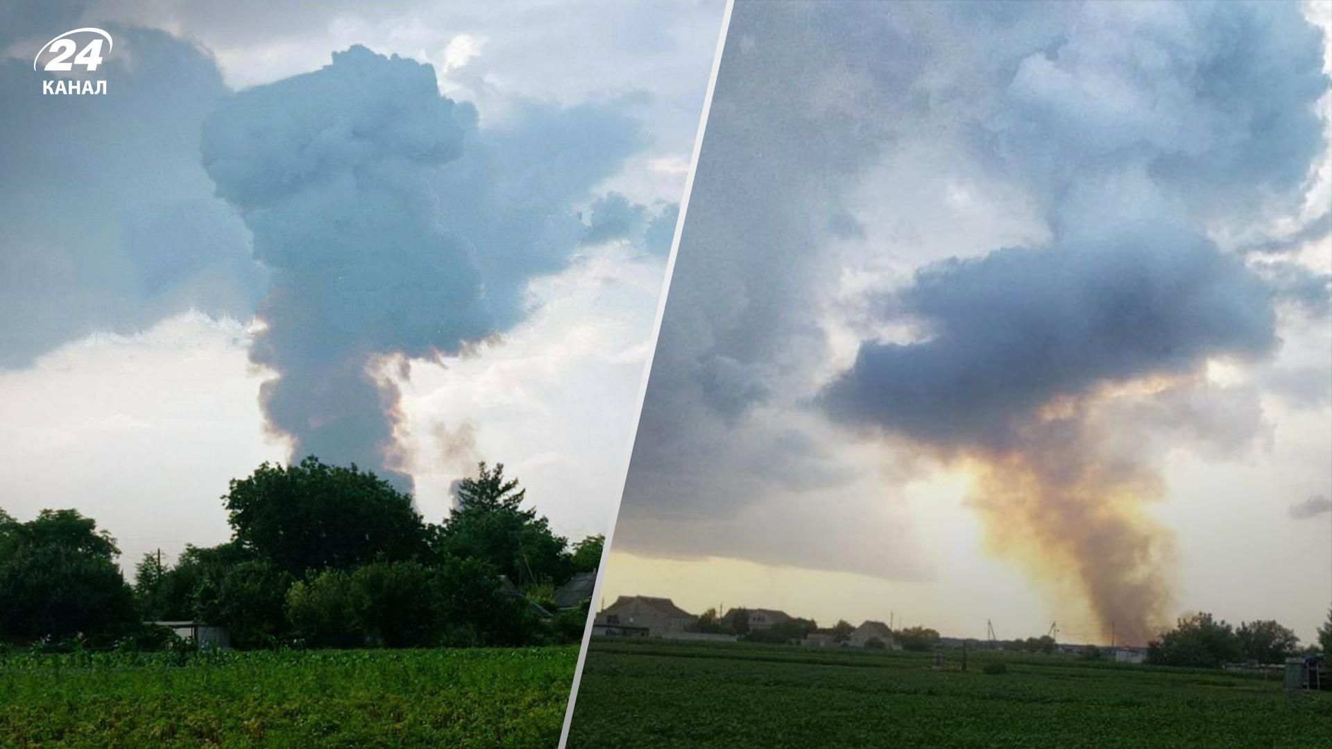 В окупованій Новій Каховці 04.08.2022 прогриміли вибухи – фото та відео В окупованій Новій Каховці 04.08.2022 прогриміли вибухи – фото та відео